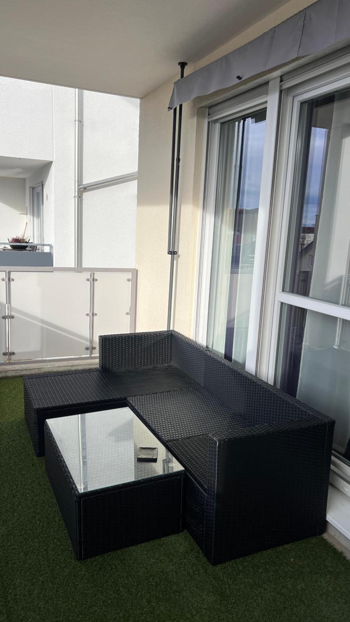 Grosse Ferienwohnung In Augsburg Mit Balkon Exterior foto